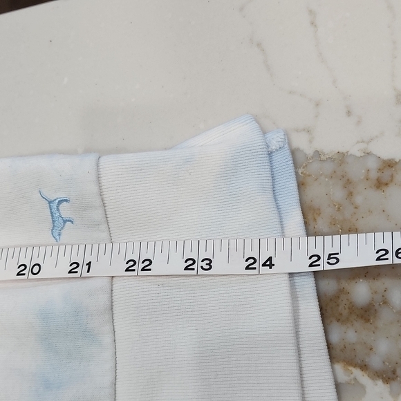 VS Pink Blue Tie Dyed 1/4 Zip Sweatshirt. Size XS. - Picture 6 of 8